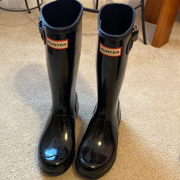 HUNTER boots for KIDS with Socks - Picture 7 of 12